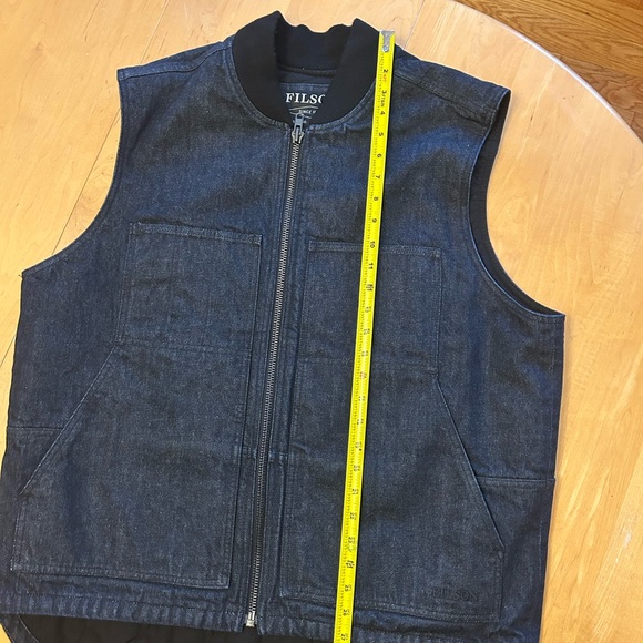 Filson Denim Insulated Work Vest - Picture 13 of 13